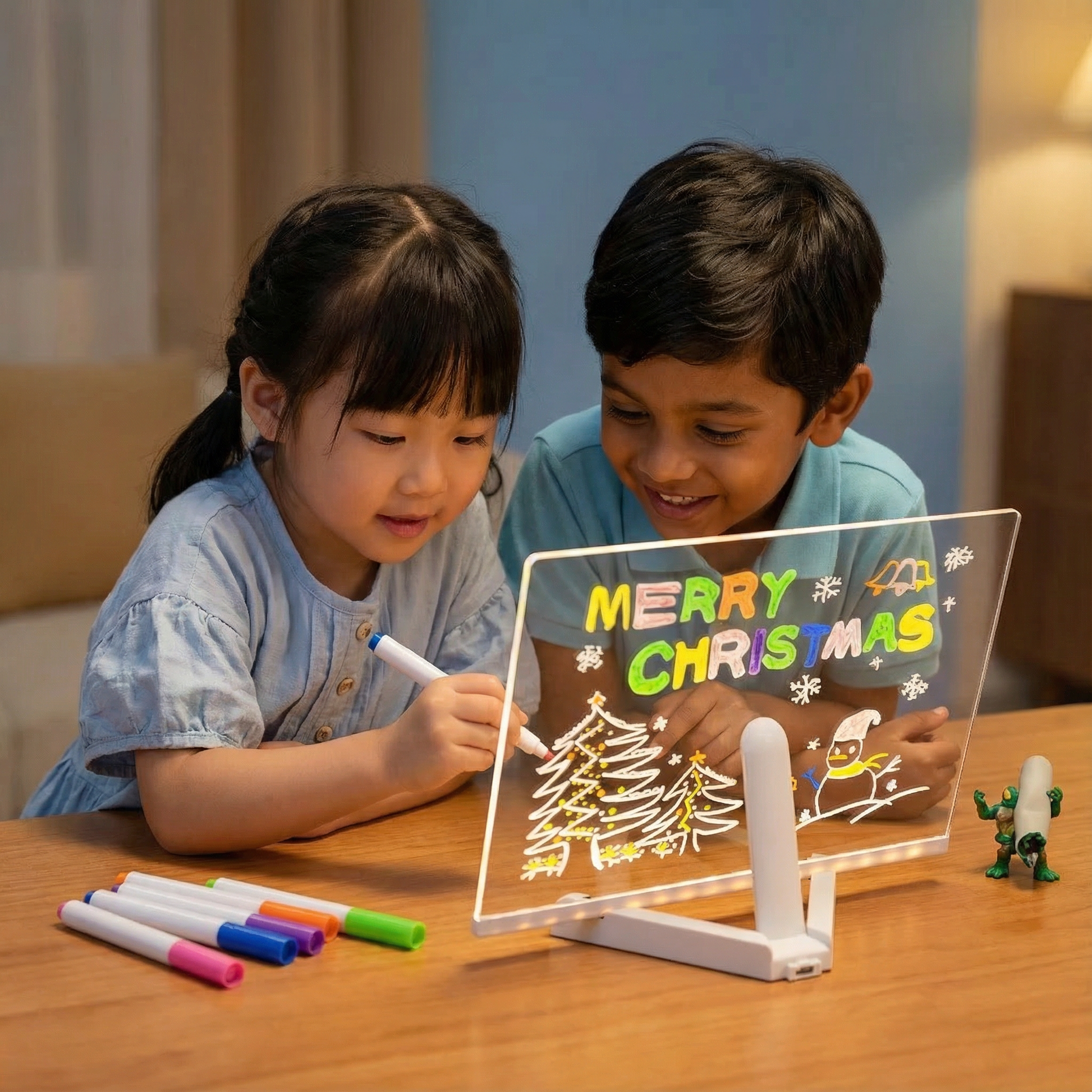 LED Writing Drawing Board for Kids